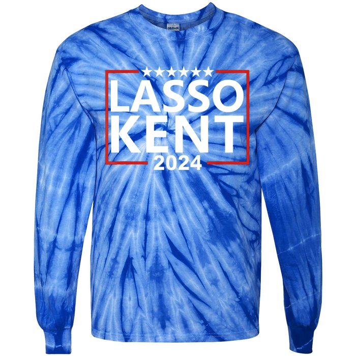 Lasso Kent 24 Funny Sports Tie-Dye Long Sleeve Shirt