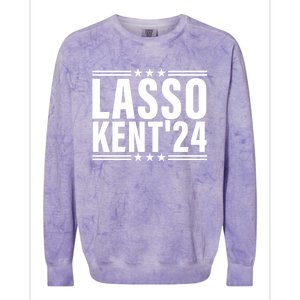 Lasso Kent 24 Funny Sports Colorblast Crewneck Sweatshirt