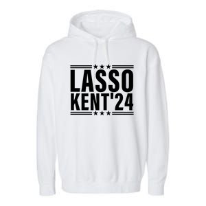 Lasso Kent 24 Funny Sports Garment-Dyed Fleece Hoodie