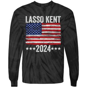 Lasso Kent 24 Funny Sports Tie-Dye Long Sleeve Shirt