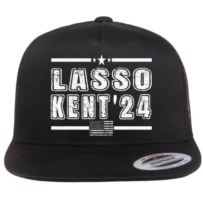 Lasso Kent 24 Funny Usa Flag Sports 4th Of July Flatbill Hat