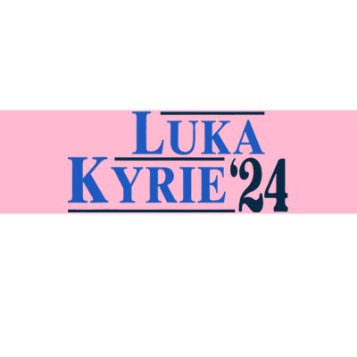 Luka Kyrie 24 For President Kyrie First Name Bumper Sticker