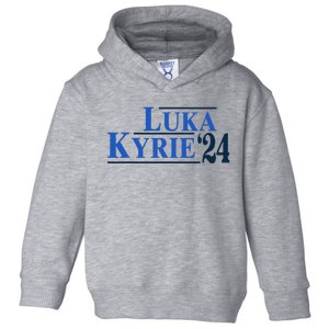 Luka Kyrie 24 For President Kyrie First Name Toddler Hoodie