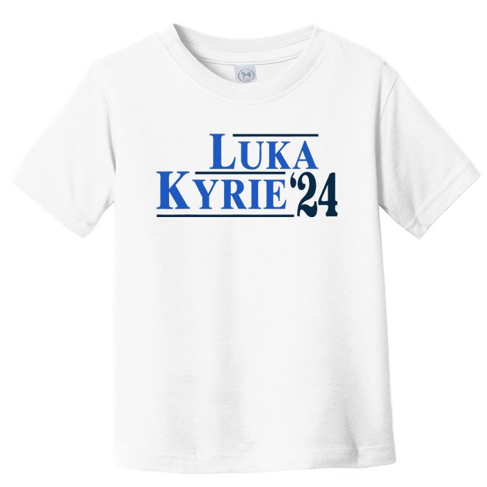 Luka Kyrie 24 For President Kyrie First Name Toddler T-Shirt