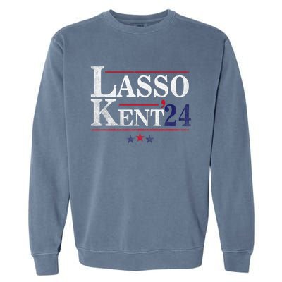 Lasso Kent 24 Funny Sports Garment-Dyed Sweatshirt