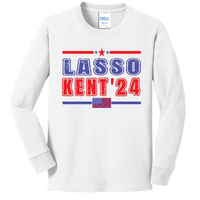 Lasso Kent 24 Funny C 4th Of July Kids Long Sleeve Shirt