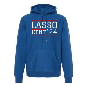 Lasso Kent 2024 Red And Blue American Premium Hoodie