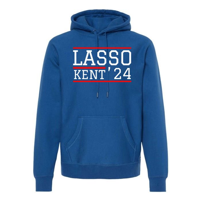 Lasso Kent 2024 Red And Blue American Premium Hoodie