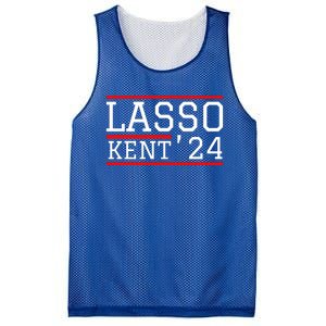 Lasso Kent 2024 Red And Blue American Mesh Reversible Basketball Jersey Tank