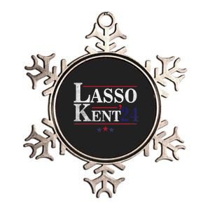 Lasso Kent 24 Funny Sports Design Metallic Star Ornament