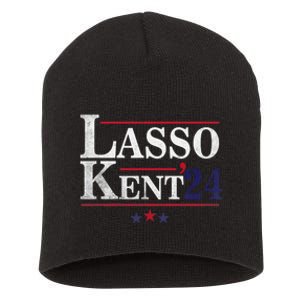 Lasso Kent 24 Funny Sports Design Short Acrylic Beanie