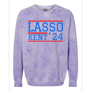 Lasso Kent 2024 Red And Blue American Colorblast Crewneck Sweatshirt