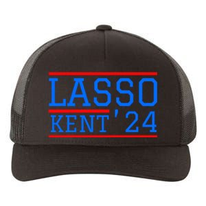 Lasso Kent 2024 Red And Blue American Yupoong Adult 5-Panel Trucker Hat