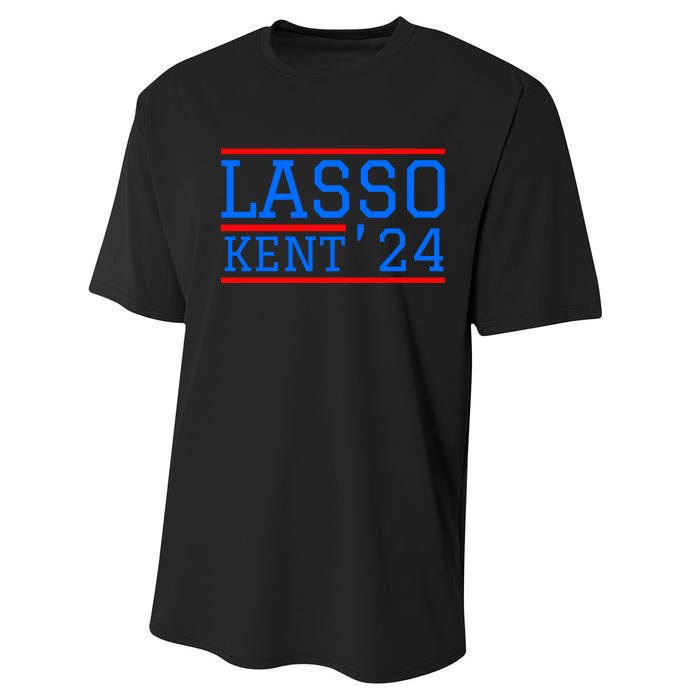 Lasso Kent 2024 Red And Blue American Performance Sprint T-Shirt