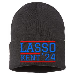 Lasso Kent 2024 Red And Blue American Sustainable Knit Beanie