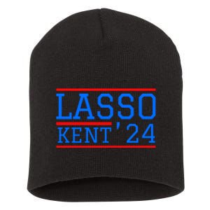 Lasso Kent 2024 Red And Blue American Short Acrylic Beanie