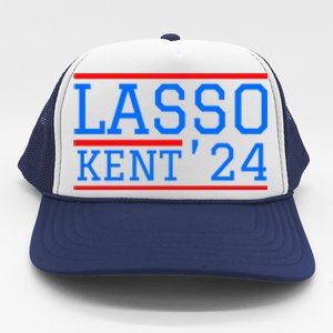 Lasso Kent 2024 Red And Blue American Trucker Hat