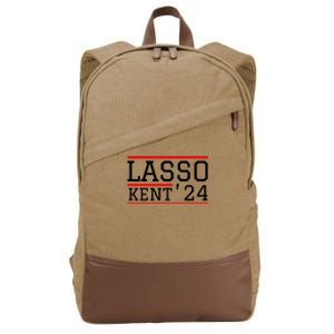 Lasso Kent 2024 Red And Blue American Cotton Canvas Backpack