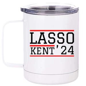 Lasso Kent 2024 Red And Blue American 12 oz Stainless Steel Tumbler Cup