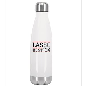 Lasso Kent 2024 Red And Blue American Stainless Steel Insulated Water Bottle