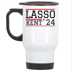 Lasso Kent 2024 Red And Blue American Stainless Steel Travel Mug