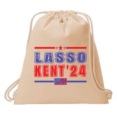 Lasso Kent 24 Funny Usa Flag Sports 4th Of July Drawstring Bag