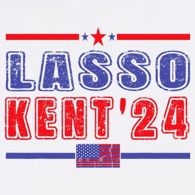 Lasso Kent 24 Funny Usa Flag Sports 4th Of July T-Shirt