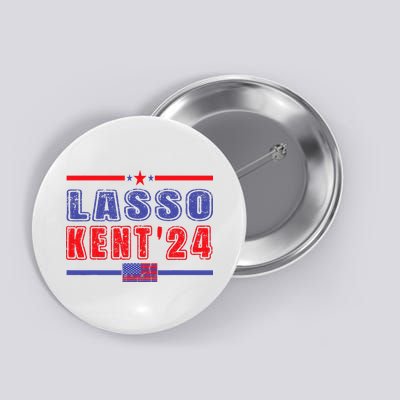 Lasso Kent 24 Funny Usa Flag Sports 4th Of July Button