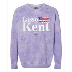 Lasso Kent 24 Funny Sports Colorblast Crewneck Sweatshirt