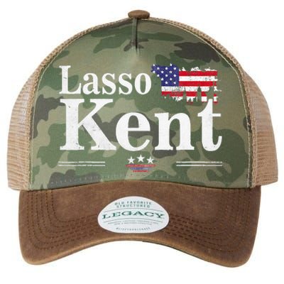 Lasso Kent 24 Funny Sports Legacy Tie Dye Trucker Hat