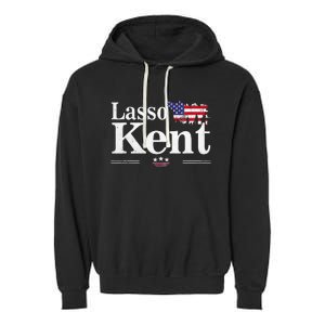 Lasso Kent 24 Funny Sports Garment-Dyed Fleece Hoodie