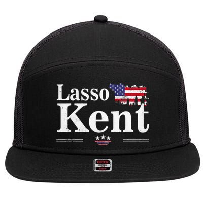 Lasso Kent 24 Funny Sports 7 Panel Mesh Trucker Snapback Hat