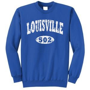 Louisville Kentucky Area Code 502 Sweatshirt