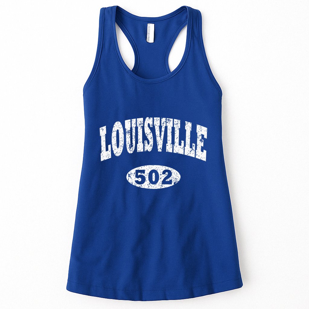 Louisville Kentucky Area Code 502 Womens Tank Top