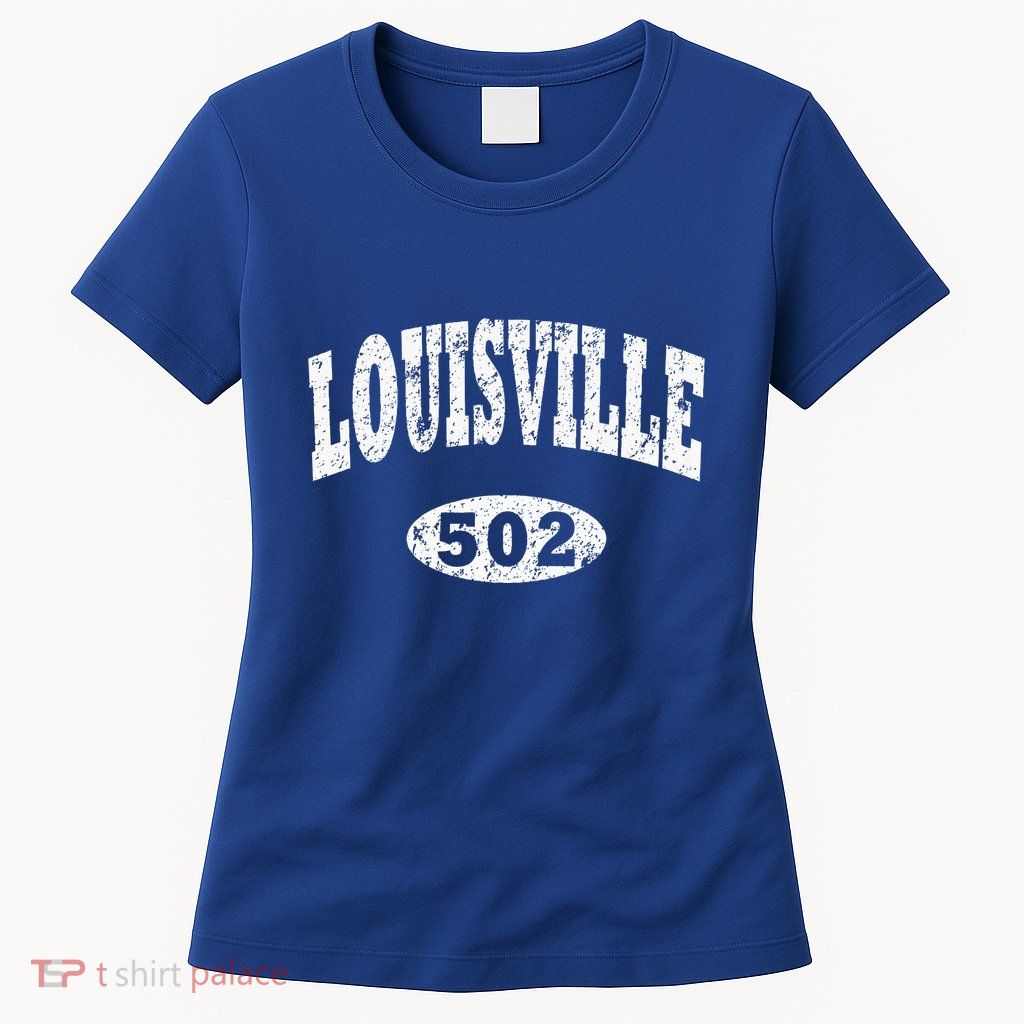 Louisville Kentucky Area Code 502 Womens T-Shirt