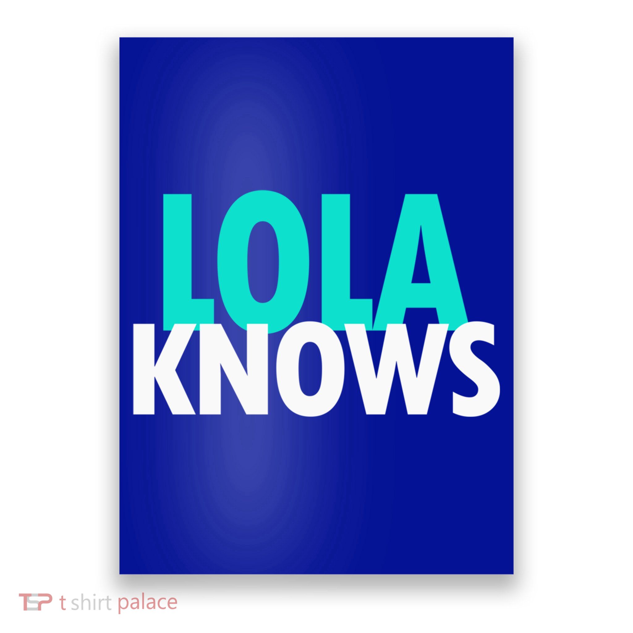 Lola Knows Best Grandma Ever Filipino Nanay Gma Mom Meaningful Gift Poster