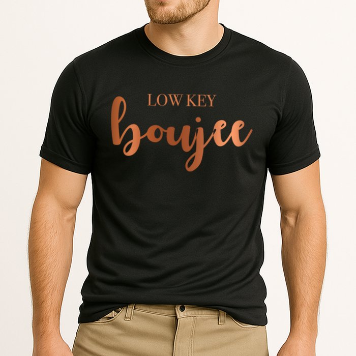 Low Key Boujee Babe Gift Cooling Performance Crew T-Shirt