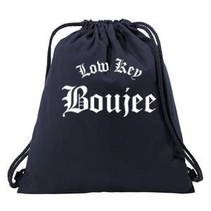 Low Key Boujee Gift Drawstring Bag