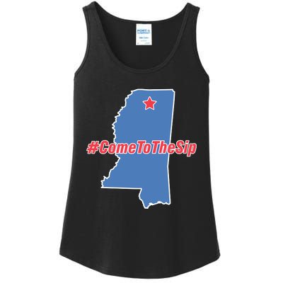 Come To The Sip Ladies Essential Tank