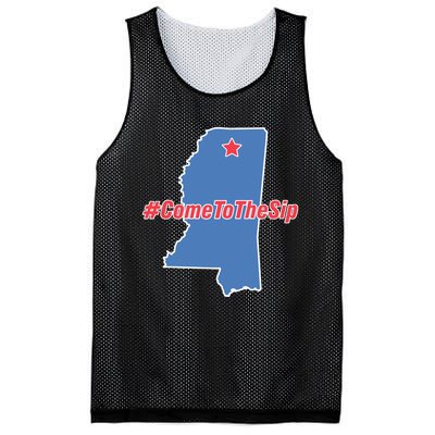 Come To The Sip Mesh Reversible Basketball Jersey Tank