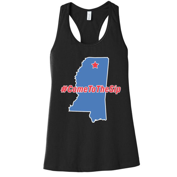 Come To The Sip Women's Racerback Tank