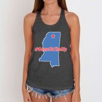 Come To The Sip Women's Knotted Racerback Tank