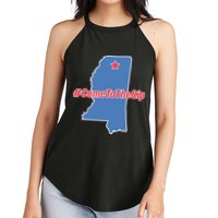 Come To The Sip Women's Perfect Tri Rocker Tank