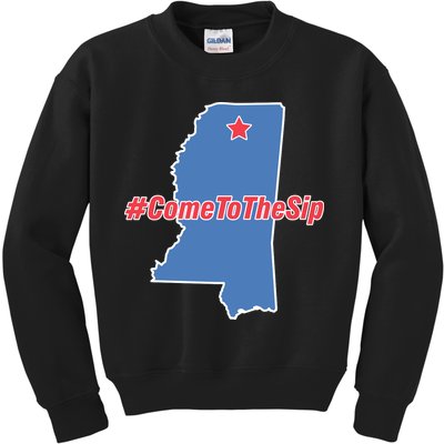 Come To The Sip Kids Sweatshirt
