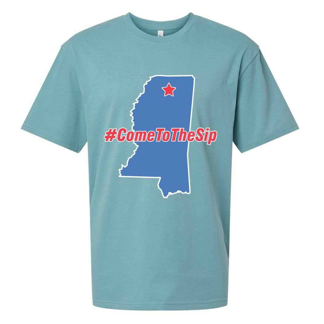 Come To The Sip Sueded Cloud Jersey T-Shirt