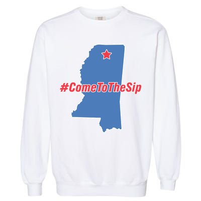 Come To The Sip Garment-Dyed Sweatshirt