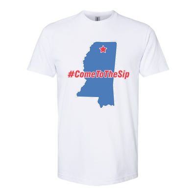 Come To The Sip Softstyle® CVC T-Shirt