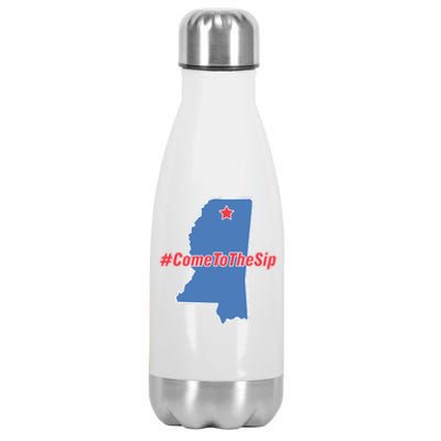 Come To The Sip Stainless Steel Insulated Water Bottle