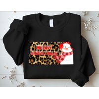 Leopard Kansas Christmas With Snowman Sweatshirt