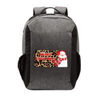 Leopard Kansas Christmas With Snowman Vector Backpack